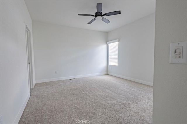 33112 Haddock St, Winchester, CA 92596 - empty room with carpet floors, a ceiling fan, and baseboards