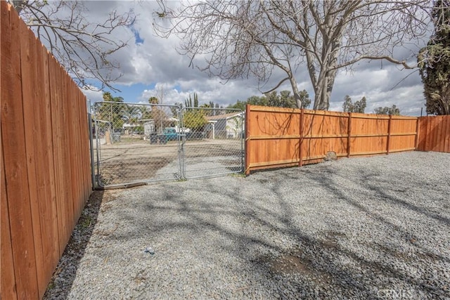 33112 Haddock St, Winchester, CA 92596 - view of yard with fence and a gate