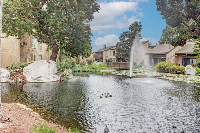 water view with a residential view