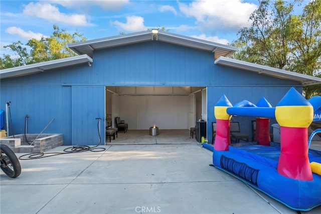 exterior space featuring a patio