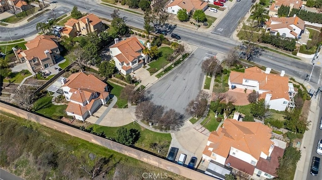 birds eye view of property featuring a residential view