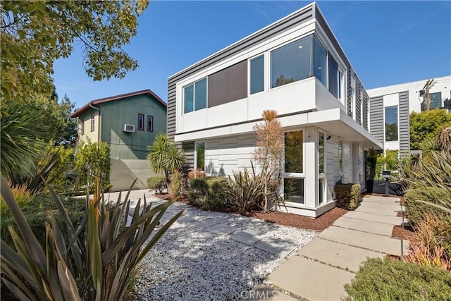 view of front of home featuring stucco siding