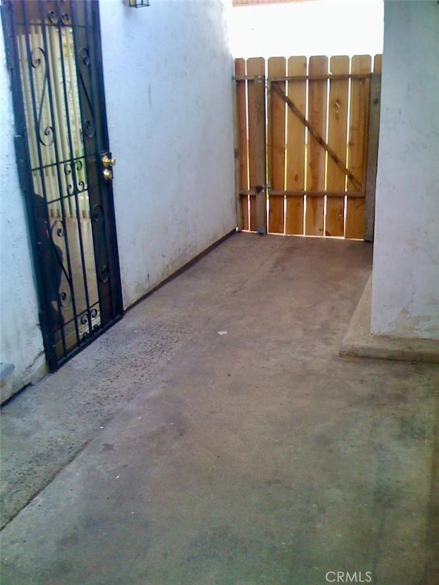 4771 68th St, La Mesa, CA 91942 - view of patio / terrace with a gate
