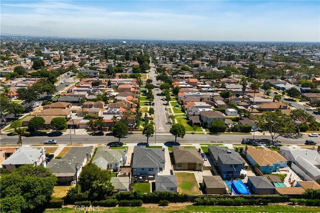 birds eye view of property featuring a residential view