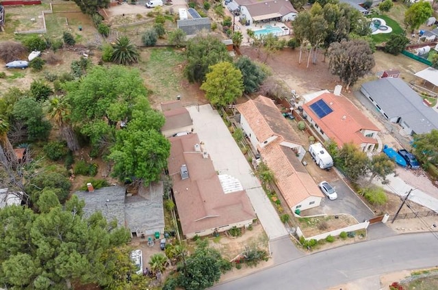 drone / aerial view featuring a residential view