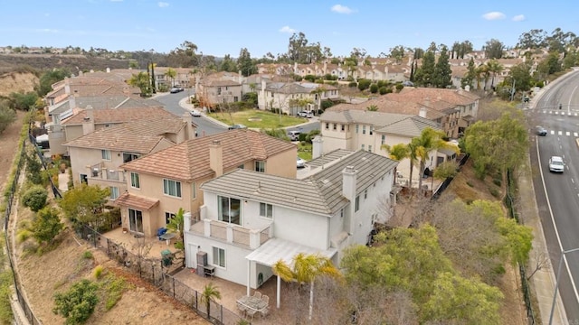 drone / aerial view featuring a residential view