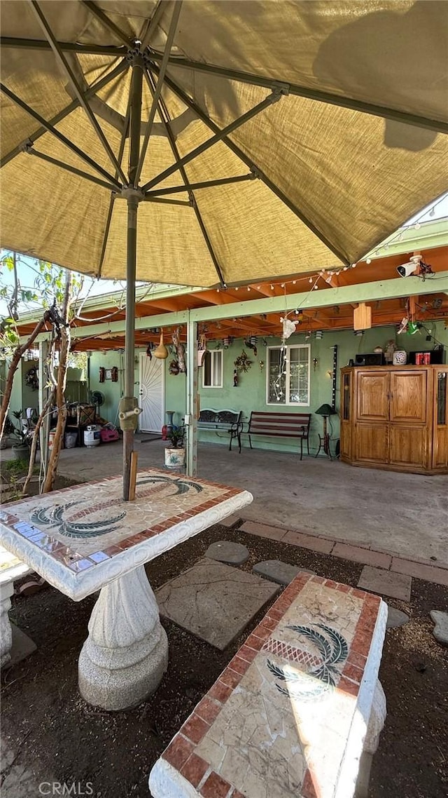 view of patio / terrace