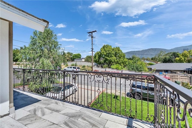 160 Summit Rd, La Verne, CA 91750 - balcony featuring a mountain view