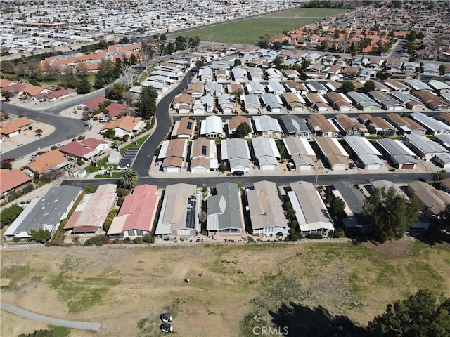 birds eye view of property featuring a residential view