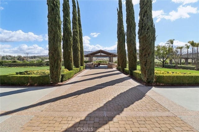 surrounding community featuring a gazebo