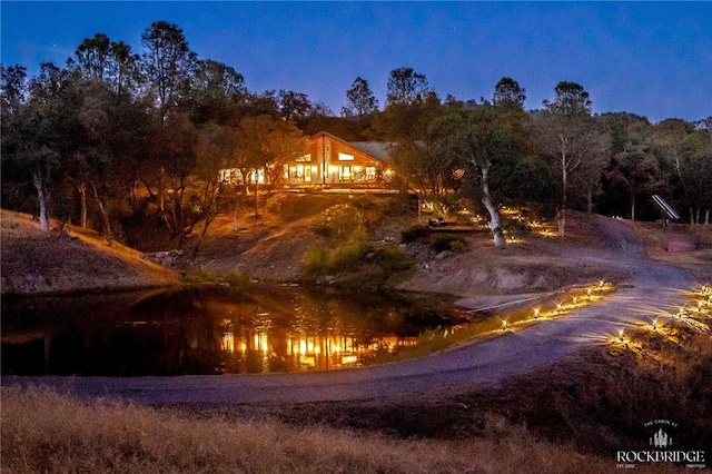 property view of water