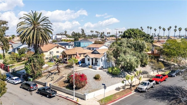 birds eye view of property featuring a residential view