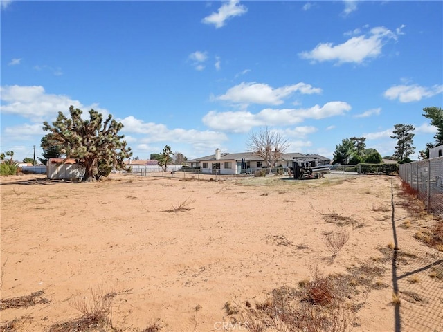 20312 Eyota Rd, Apple Valley, CA 92308 - view of yard with fence