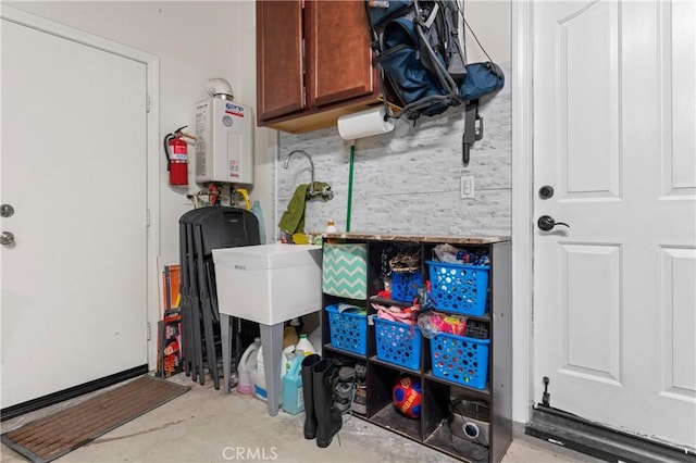 laundry room featuring a sink