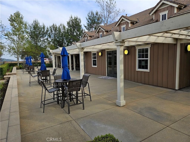 view of patio / terrace with french doors