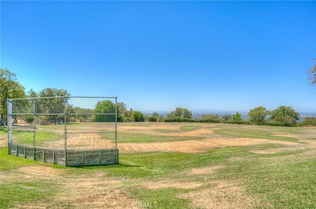 view of community with a yard