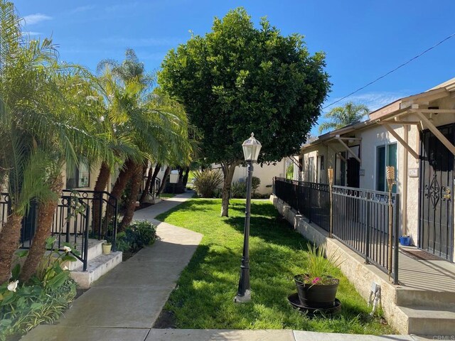 4169 Central Ave, San Diego, CA 92105 - view of community with a lawn