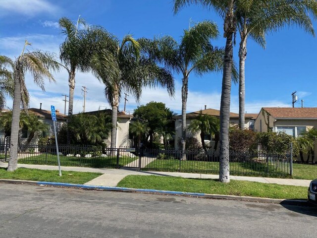 4169 Central Ave, San Diego, CA 92105 - view of front of home featuring a fenced front yard