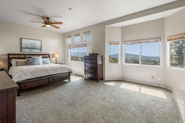 14797 Wild Colt Pl, Jamul, CA 91935 - carpeted bedroom featuring a ceiling fan