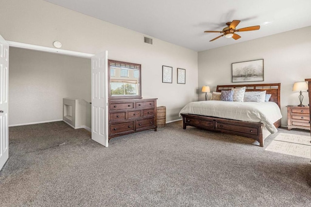 14797 Wild Colt Pl, Jamul, CA 91935 - bedroom featuring carpet, baseboards, and a ceiling fan