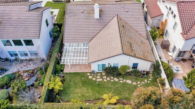 drone / aerial view