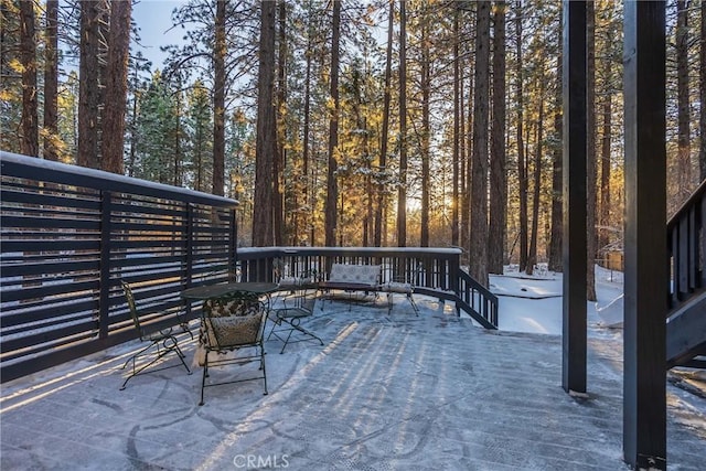 view of patio / terrace