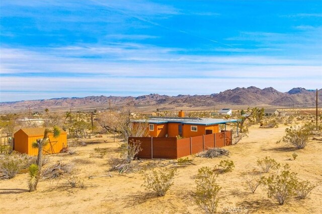 property view of mountains with a desert view