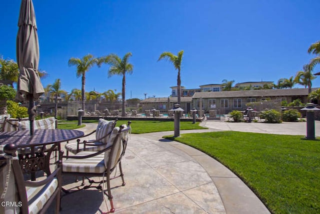 view of patio