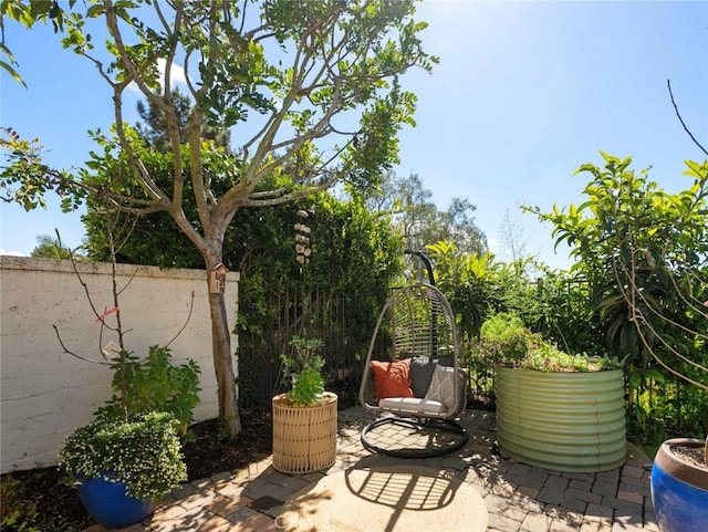 106 Via Sabinas, San Clemente, CA 92673 - view of patio / terrace featuring fence