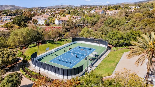 106 Via Sabinas, San Clemente, CA 92673 - aerial perspective of suburban area featuring a mountainous background