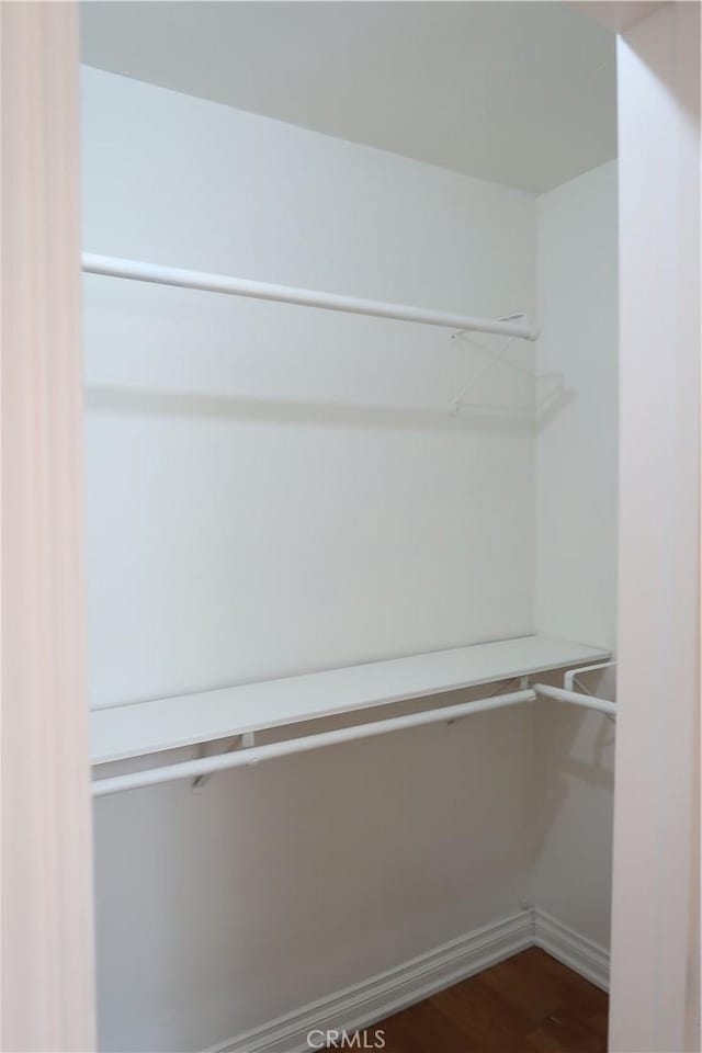 view of closet