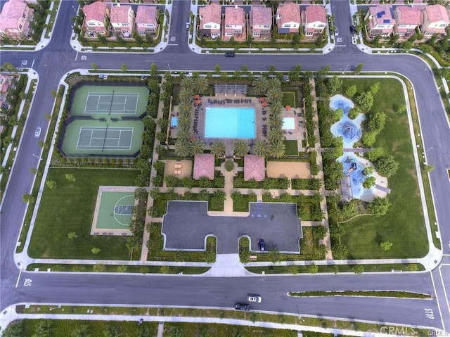 bird's eye view