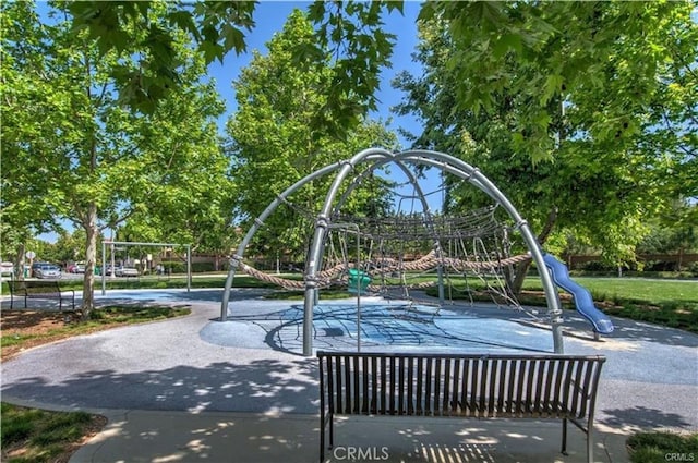 view of property's community with playground community