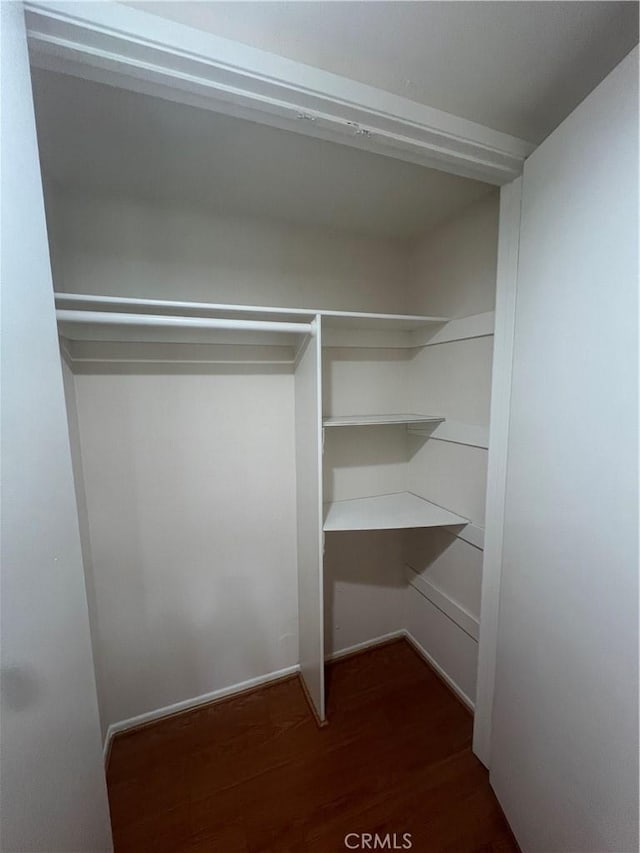 view of closet