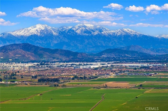 view of mountain feature