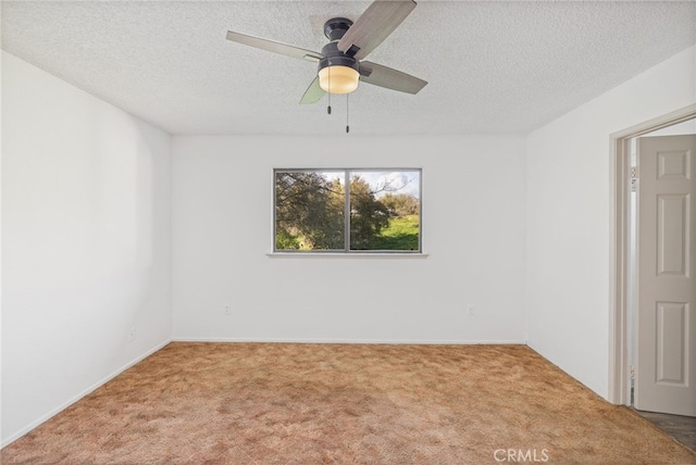 43317 Running Deer Ct, Coarsegold, CA 93614 - carpeted empty room featuring ceiling fan and a textured ceiling