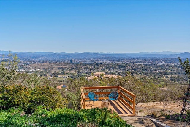 property view of mountains