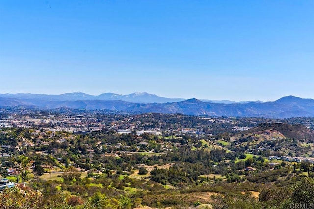 property view of mountains