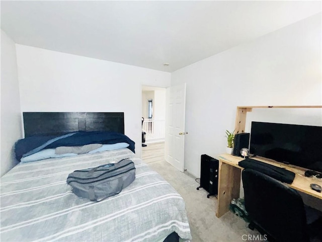 bedroom featuring carpet floors