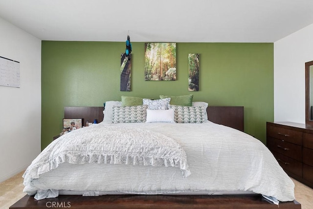 bedroom featuring carpet flooring