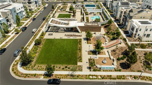 aerial view
