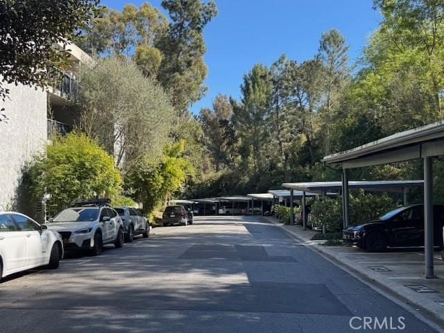 3601 W Hidden Ln Unit 309, Rolling Hills Estates, CA 90274 - view of partially covered parking lot