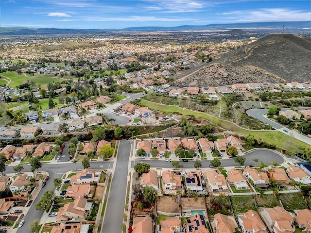 birds eye view of property featuring a residential view