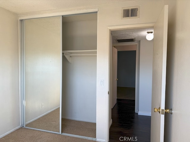 closet with visible vents