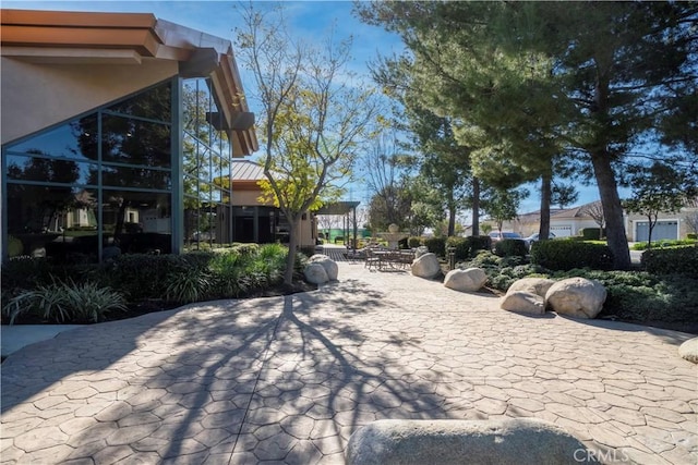 exterior space featuring a patio