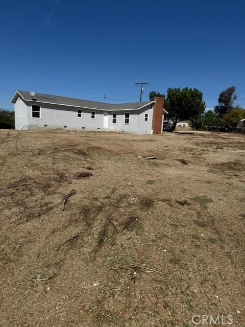 view of rear view of property