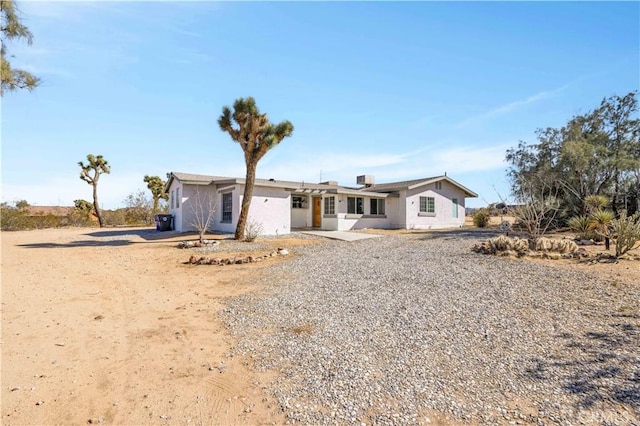 view of ranch-style home