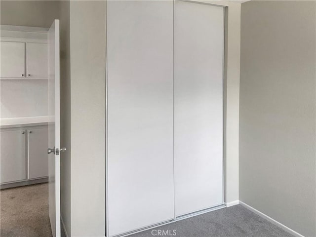 view of closet