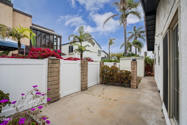 5451 Reef Way, Oxnard, CA 93035 - view of patio featuring a sunroom
