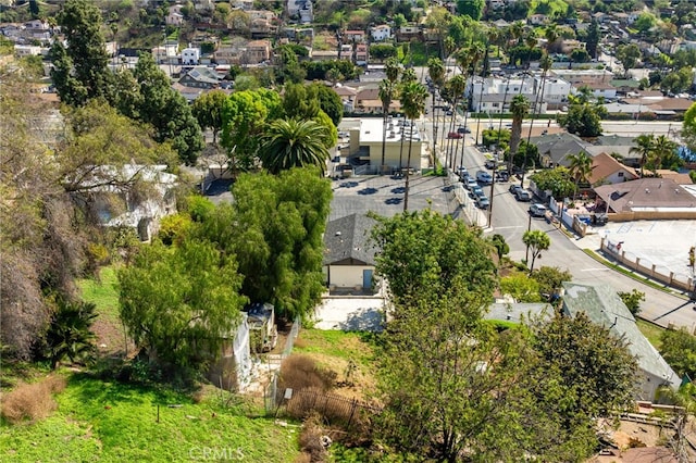 drone / aerial view featuring a residential view